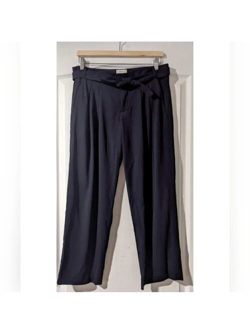 A.L.C. | Women's Leo Belted Pleat Front Pant in Evening Blue